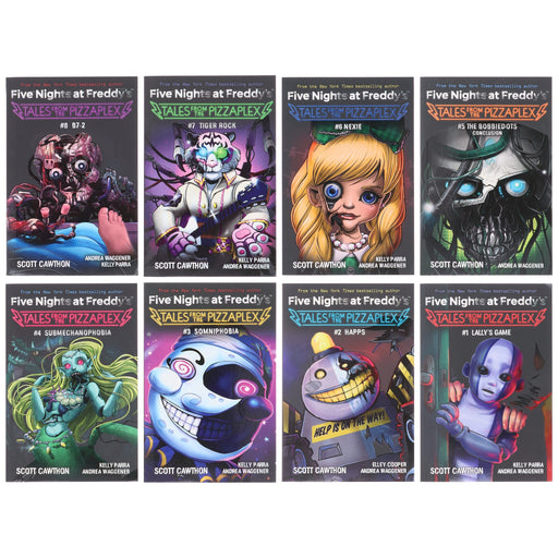 Five Nights at Freddy's: Tales from the Pizzaplex Series By Scott Cawthon 8 Books Collection - Ages 12-14 - Paperback 9-14 Scholastic