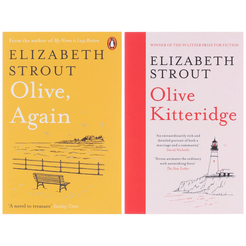 Olive Kitteridge Series by Elizabeth Strout 2 Books Collection Set - Fiction - Paperback Fiction Penguin/Simon & Schuster