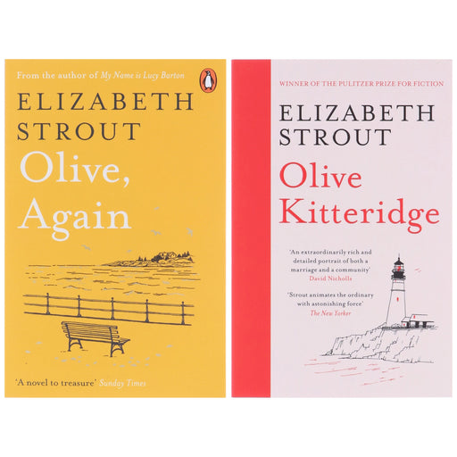Olive Kitteridge Series by Elizabeth Strout 2 Books Collection Set - Fiction - Paperback Fiction Penguin/Simon & Schuster