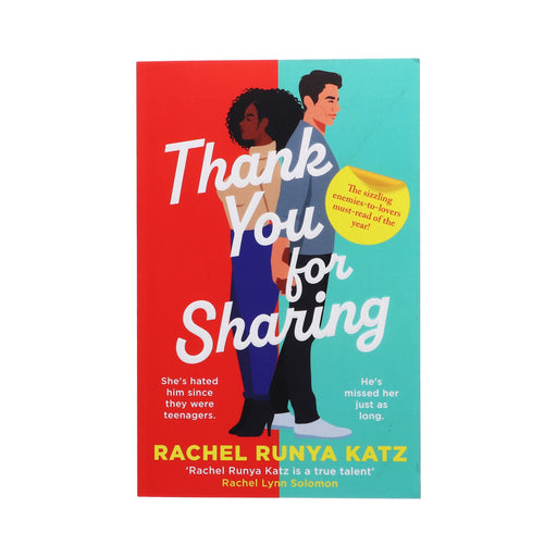 Thank You For Sharing by Rachel Runya Katz - Fiction - Paperback Fiction Hera Books