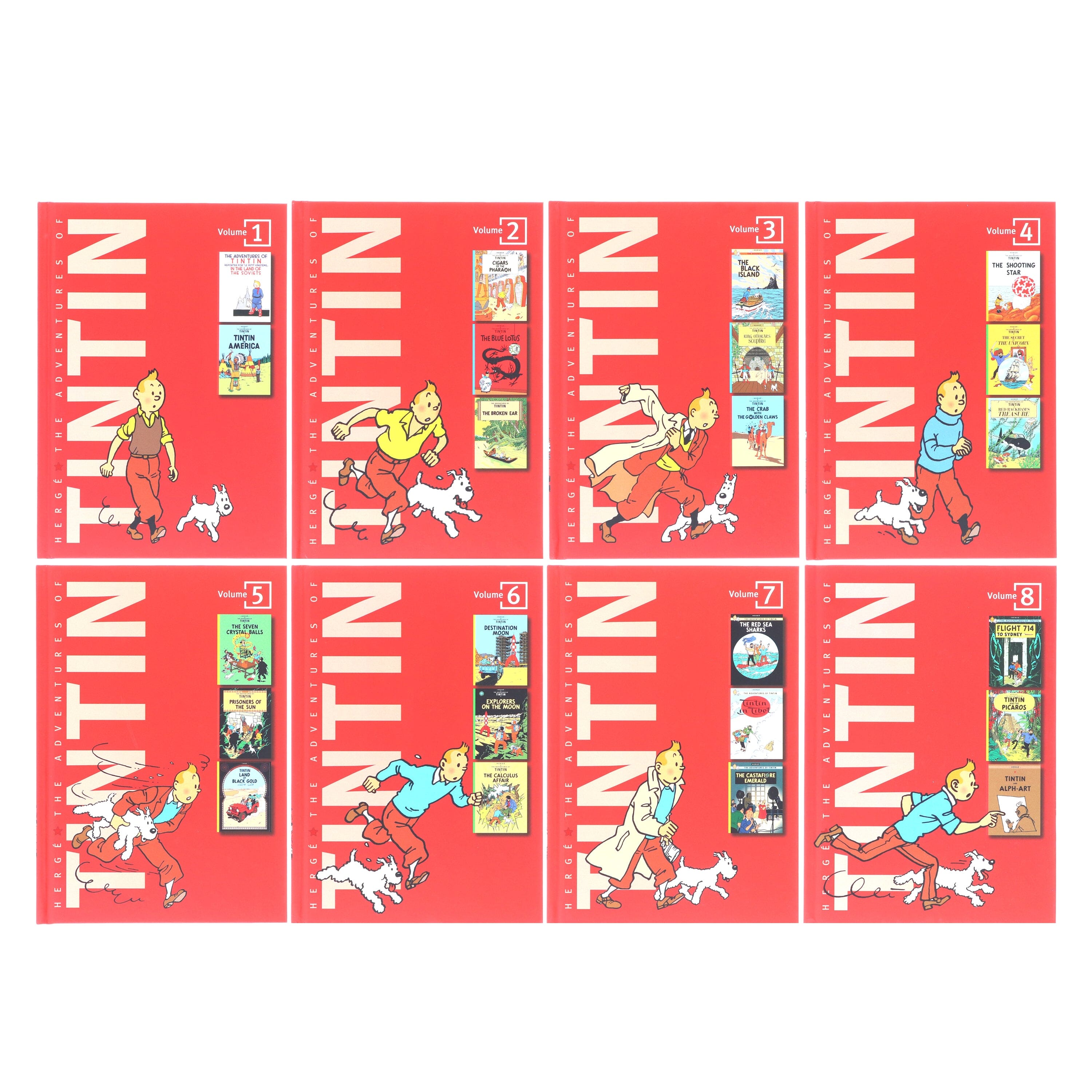 Adventures of Tintin by Hergé: Compact Edition — Books2Door