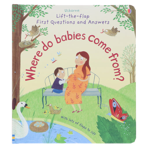 Where Do Babies Come from? (Usborne: Lift-The-Flap First Questions & Answers) - Ages 3-5 - Board Book 3-5 Usborne Publishing Ltd