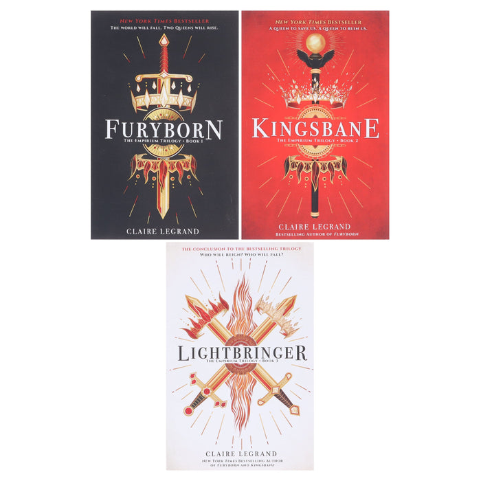The Empirium Trilogy by Claire Legrand 3 Books Collection Set - Ages 14-18 - Paperback Young Adult Sourcebooks
