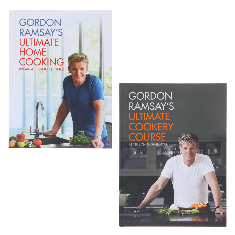 Gordon Ramsay's Ultimate Home Cooking & Cookery Course 2 Books Collection Set - Non Fiction - Hardback
