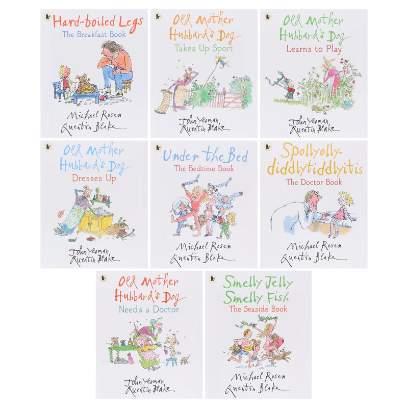 Michael Rosen Collection Michael Rosen & Quentin Blake 8 Picture Books Collection Set - Age 5-7 ...