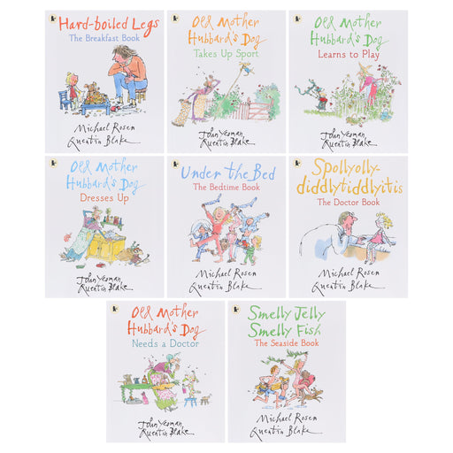 Michael Rosen & Quentin Blake 8 Picture Books Collection Set - Age 5-7 - Paperback 5-7 Walker Books Ltd