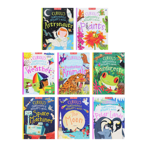 Curious Questions & Answers About 8 Books Collection Set - Ages 5+ - Paperback 5-7 Miles Kelly Publishing Ltd