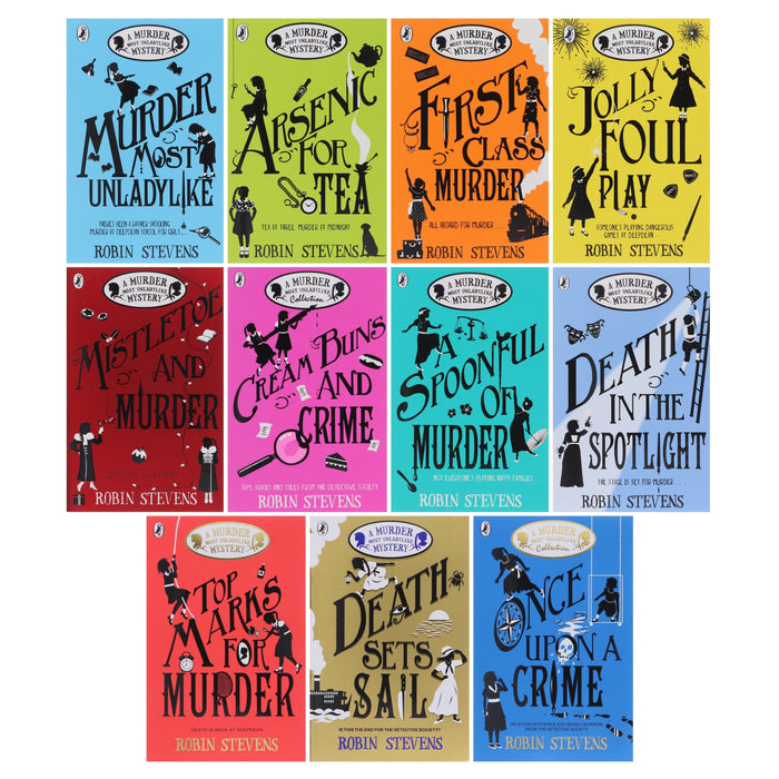 A Murder Most Unladylike By Robin Stevens 11 Books Collection Set - Ages 9+ - Paperback 9-14 Penguin Random House