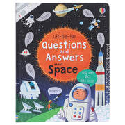 Usborne: Lift-the-Flap Questions and Answers About Space by Katie Daynes - Ages 5+ - Board Book 5-7 Usborne Publishing Ltd