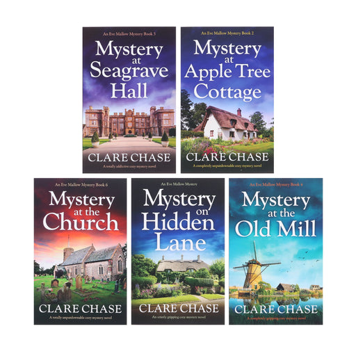 An Eve Mallow Mystery Series By Clare Chase 6 Books Collection Set - Fiction - Paperback Fiction Storyfire Ltd