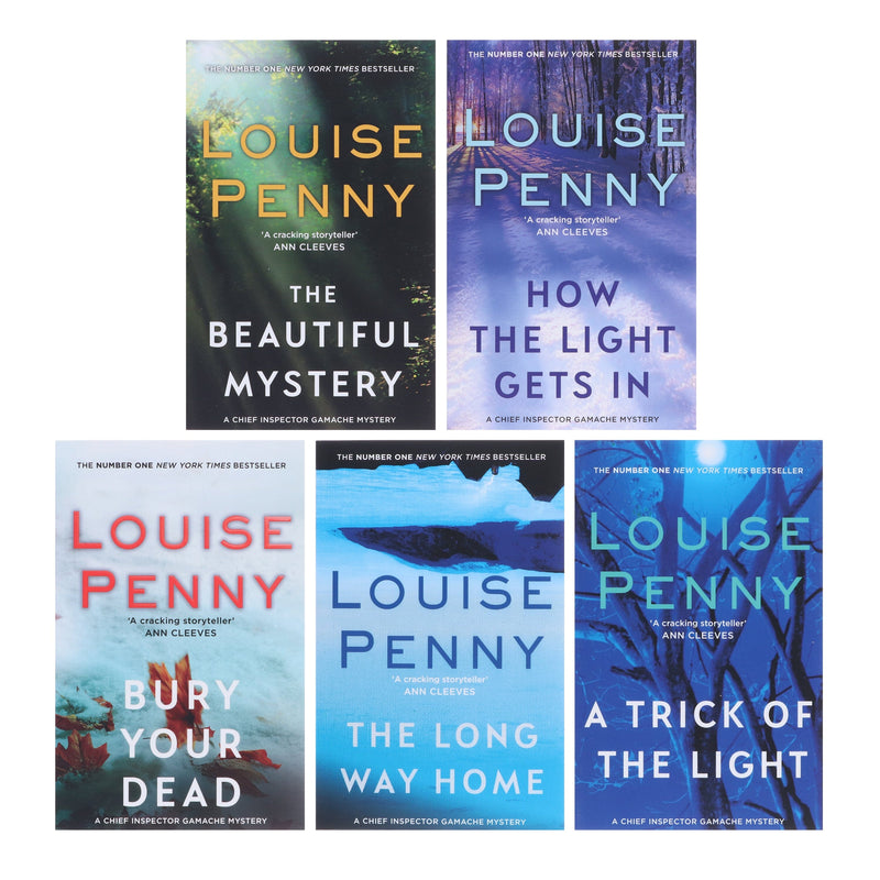 Chief Inspector Gamache Mystery Series (Book 6-10) by Louise Penny: 5 Books Collection Set - Fiction- Paperback Fiction Sphere