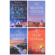 The Seven Sisters Series (Book 5-8) By Lucinda Riley & Harry Whittaker 4 Books Collection Set - Fiction - Paperback Fiction Macmillan