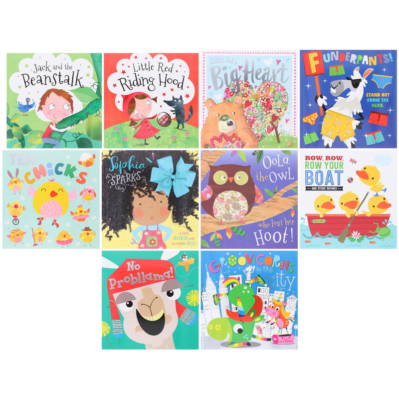 Awesome Adventure Collection 10 Children Picture Books Set - Ages 3+ - Paperback 3-5 Make Believe Ideas