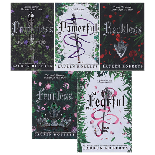 The Powerless Series By Lauren Roberts 5 Books Collection Set - Ages 14+ - Paperback/Hardback Fiction Simon & Schuster