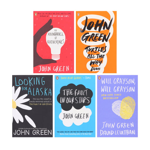 John Green 5 Books Collection Set - Ages 12-16 - Paperback Young Adult Penguin