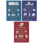 A Short History of the World Series by Ben Gazur & Natasha Tidd 3 Books Collection Set - Non Fiction - Paperback/Hardback Non-Fiction Michael O'Mara Books Ltd