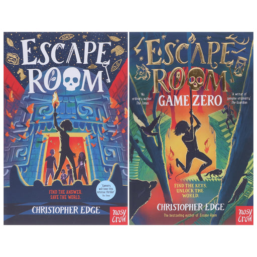 Escape Room by Christopher Edge 2 Books Collection Set - Ages 9-12 - Paperback 9-14 Nosy Crow Ltd