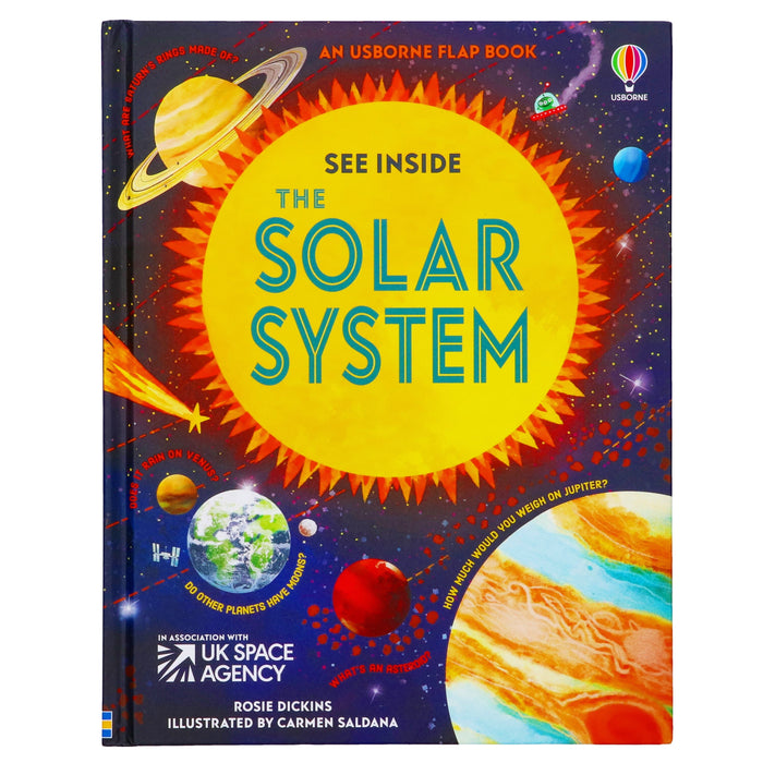 See Inside The Solar System By Rosie Dickins - Ages 6-11 - Hardback 7-9 Usborne Publishing Ltd