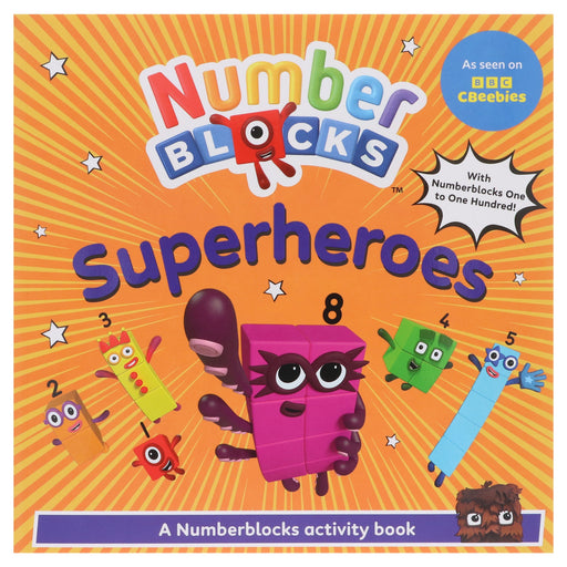 Numberblocks Superheroes: A Numberblocks Activity Book - Ages 3+ - Paperback 3-5 Sweet Cherry Publishing