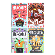 Hercules Series by Tom Vaughan Illustrated 4 Books Collection Set - Ages 8-12 - Paperback 9-14 Scholastic