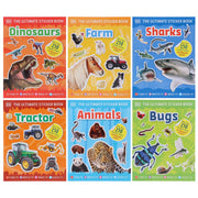 DK The Ultimate Sticker Book Series 6 Books Collection Set - Ages 5+ - Paperback 5-7 DK Children