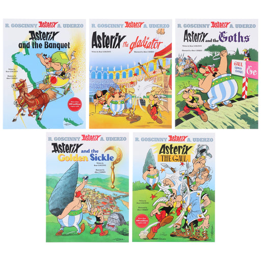Asterix Series by Goscinny & Uderzo Graphic Novels Hachette Children's Group