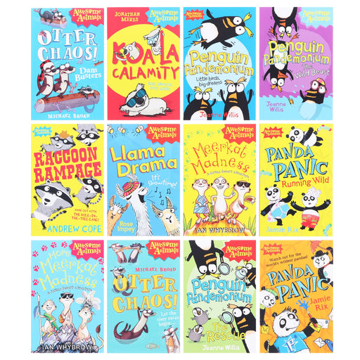 Awesome Animals Series 12 Books Collection Set - Ages 6-12 - Paperback 7-9 HarperCollins Publishers