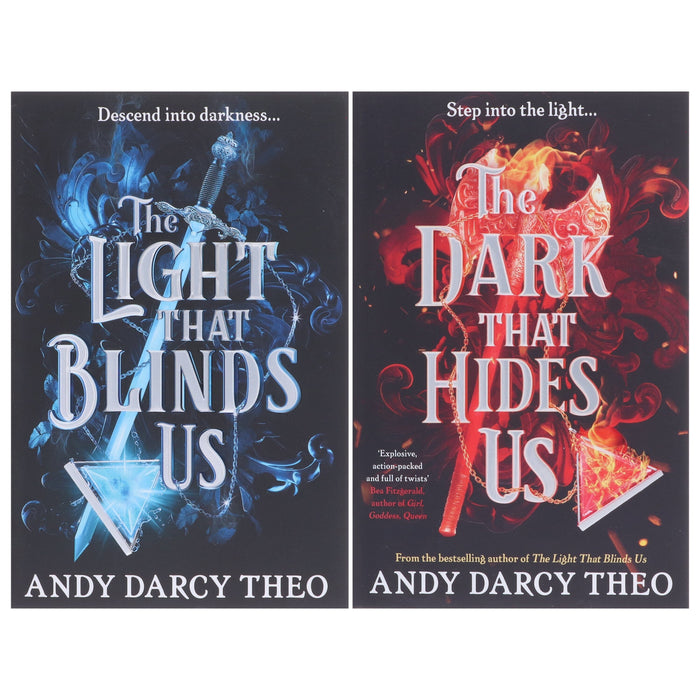 Light That Blinds Us Series by Andy Darcy Theo 2 Books Collection Set - Ages 12 Years+ - Paperback Young Adult Simon & Schuster