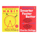 Smarter Faster Better & The Power of Habit By Charles Duhigg 2 Books Collection - Non Fiction - Paperback Non-Fiction Penguin