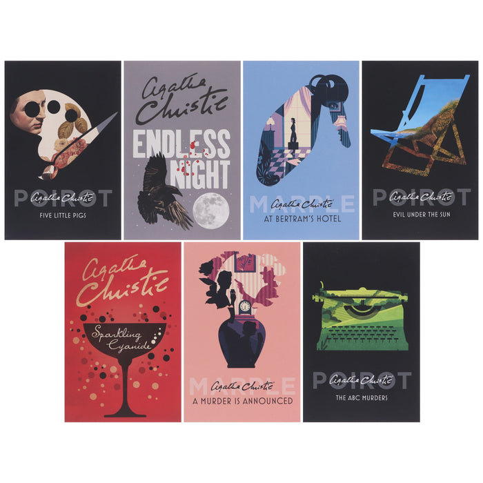 Seven Deadly Sins: Hercule Poirot Series by Agatha Christie: 7 Books Collection Box Set - Fiction - Paperback Fiction HarperCollins Publishers