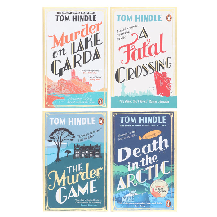 Tom Hindle Murder Mystery Collection 4 Books Set - Fiction - Paperback Fiction Penguin Random House