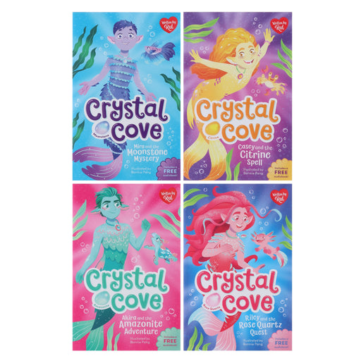 Crystal Cove Series by Red Illustrated 4 Books Collection Set - Ages 7-9 - Paperback 7-9 Sweet Cherry Publishing
