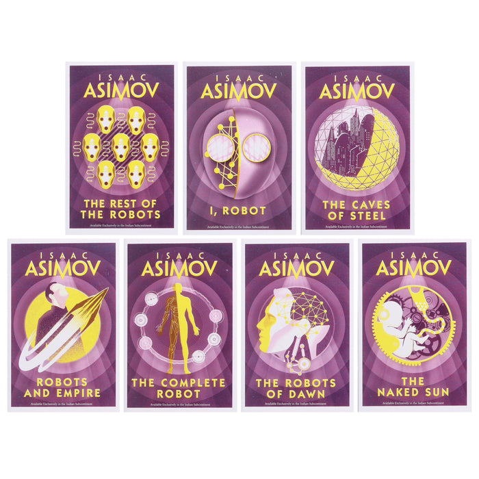 The Robot Series by Isaac Asimov 7 Books Collection Set - Fiction - Paperback Fiction HarperVoyager