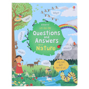Usborne: Lift the Flap Questions and Answers About Nature by Katie Daynes - Ages 5+ - Board Book 5-7 Usborne Publishing Ltd