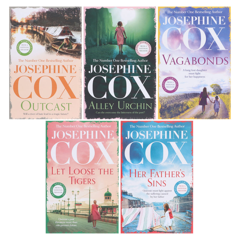 Emma Grady & Queenie Sagas By Josephine Cox: 5 Books Collection Set - Fiction - Paperback Fiction Hachette