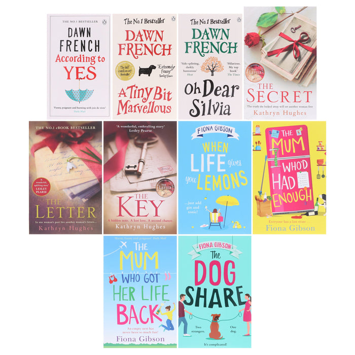 Feel-Good & Emotional Bundle 10 Books Collection Set - Fiction - Paperback Fiction Various