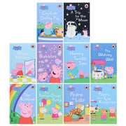 Peppa Pig Magical Box Of Books 10 Books Collection Box Set - Ages 2-6 - Paperback 5-7 Penguin