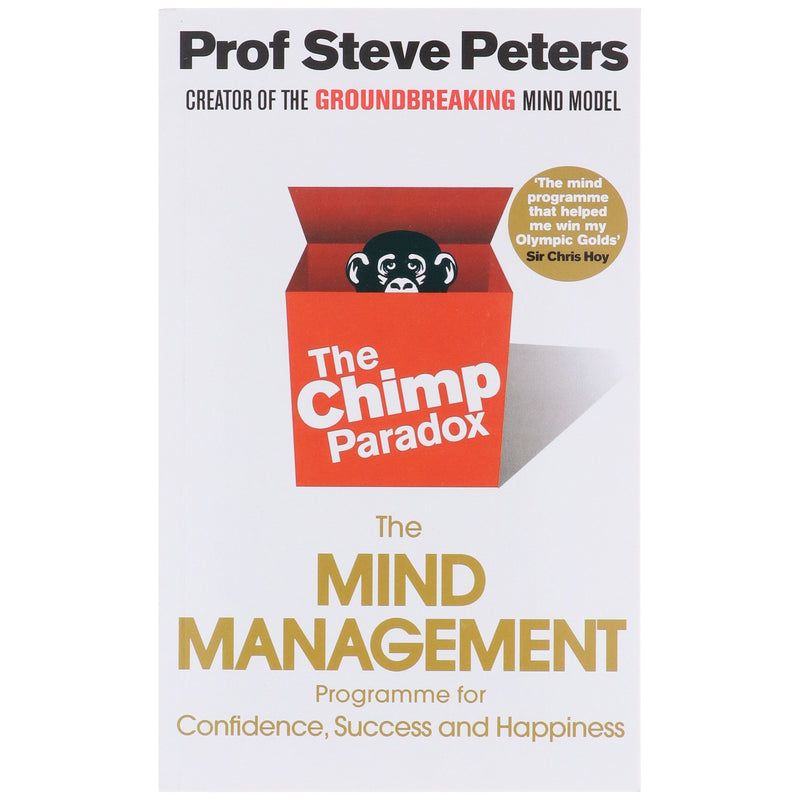 The Chimp Paradox: The Mind Management By Prof Steve Peters - Non Fiction - Paperback B2D DEALS Penguin Random House