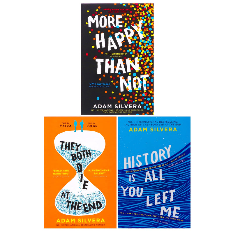 Adam Silvera 3 Books Collection Set - Fiction - Paperback Fiction Simon & Schuster