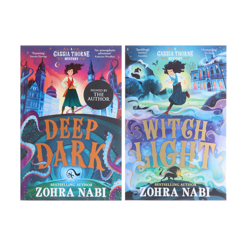 A Cassia Thorne Mysteries by Zohra Nabi 2 Books Collection Set - Ages 9+ - Paperback 9-14 Simon & Schuster