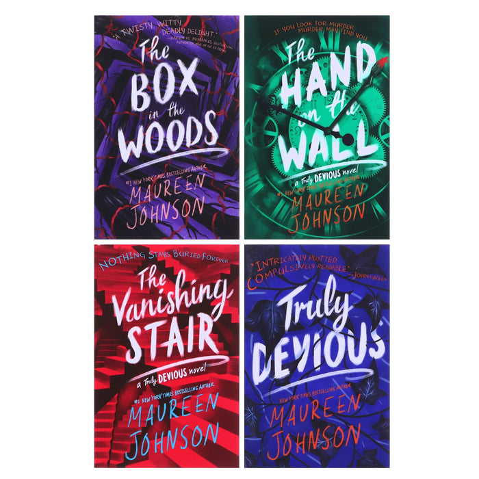 Truly Devious Series by Maureen Johnson 4 Books Collection Set - Fiction - Paperback Fiction HarperCollins Publishers