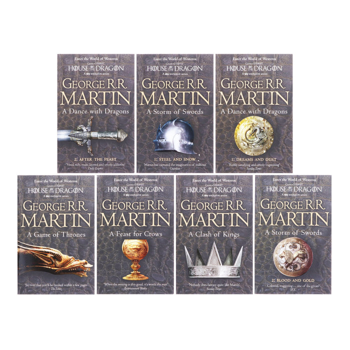Game of Thrones by George RR Martin - 7 Book Box Set — Books2Door