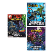 Batman Activity Pack Colouring Books & Stickers 3 Books Collection Set - Ages 3+ - Paperback 0-5 Alligator Books