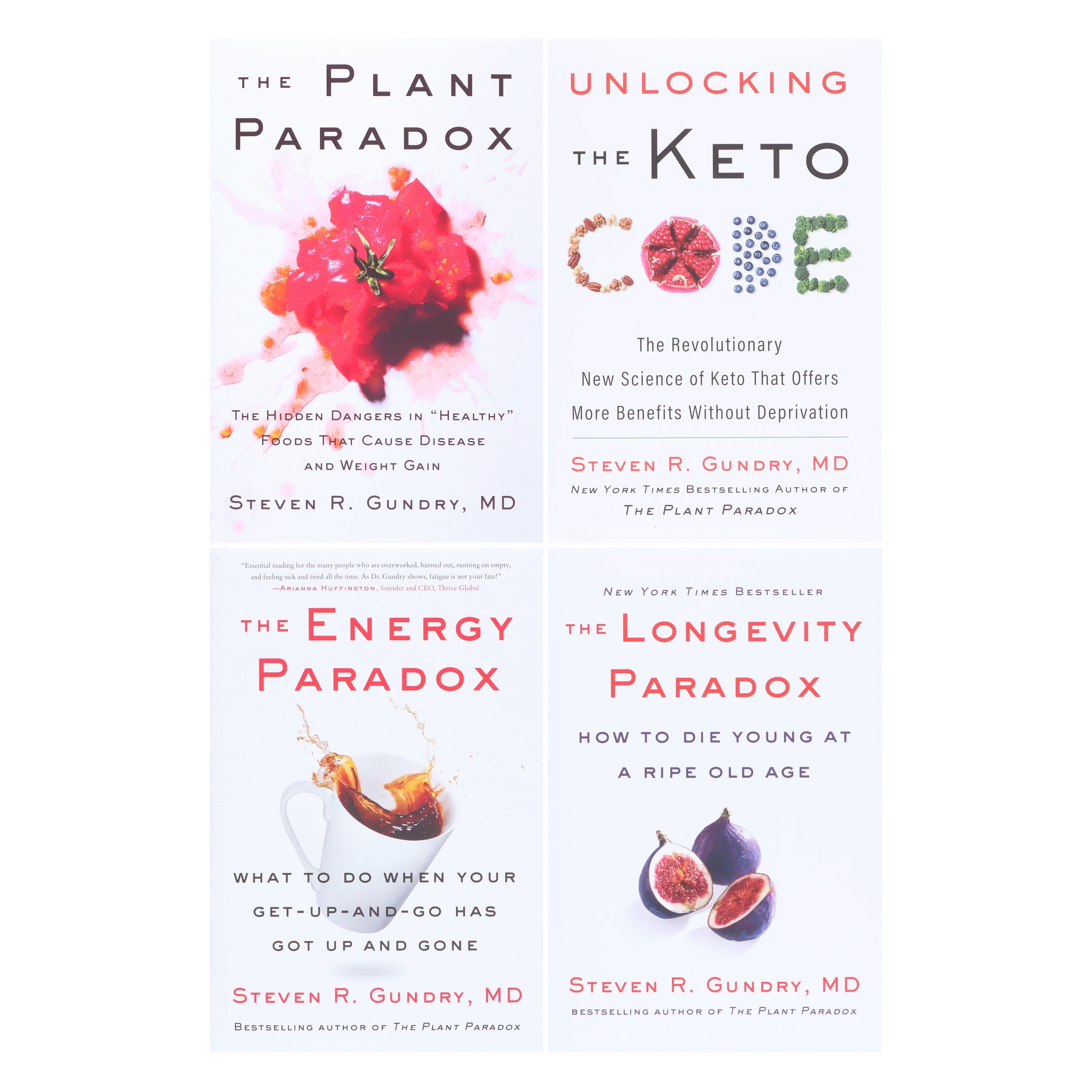 Paradox Collection (Plant, Unlocking the Keto Code, Energy & Longevity —  Books2Door