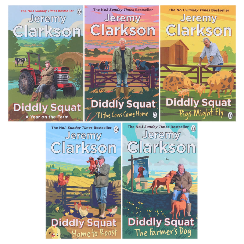 Diddly Squat Series By Jeremy Clarkson: 5 Books Collection Set - Fiction - Paperback Fiction Penguin Random House