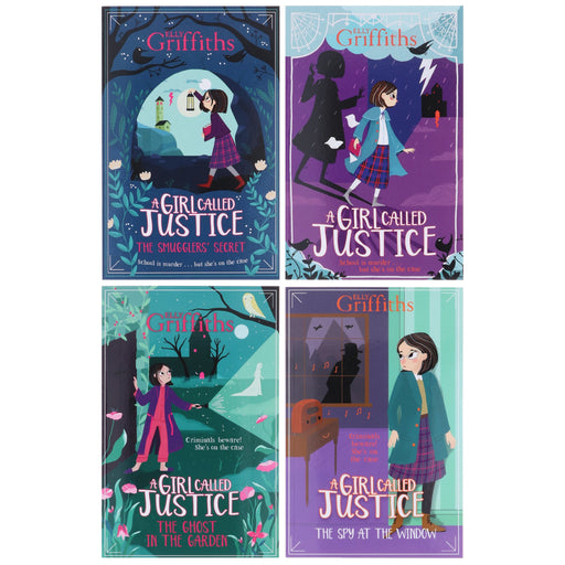 A Girl Called Justice Jones Series By Elly Griffiths 4 Books Collection - Ages 9-12 - Paperback 9-14 Hachette