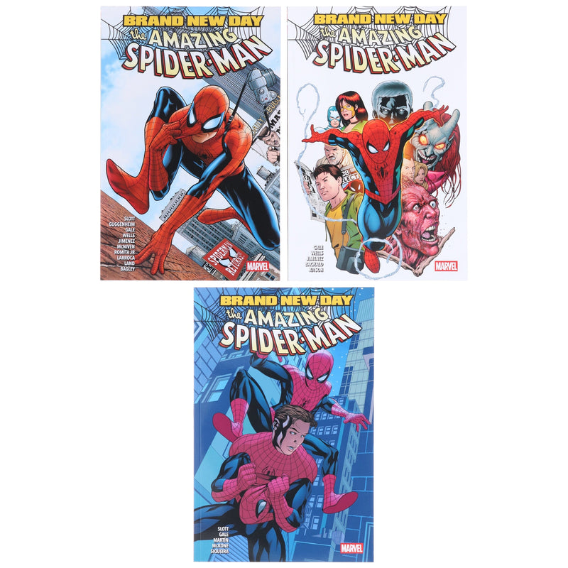 The Amazing Spider-Man: Brand New Day (Vol 1-3) 3 Graphic Novels Set - Ages 12+ - Paperback Graphic Novels Panini Publishing Ltd