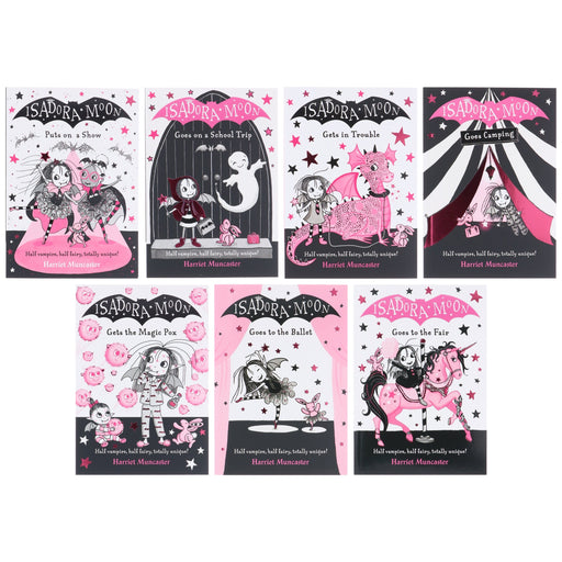 Isadora Moon (Set 1) by Harriet Muncaster 7 Books Collection Set - Ages 7+ - Paperback B2D DEALS Oxford University Press