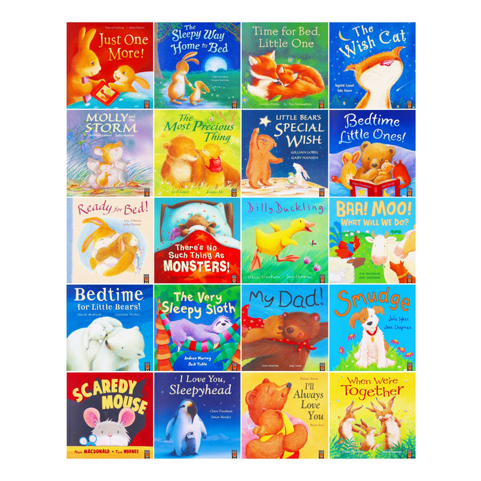 Box of Bedtime Books Collection 20 Bedtime Stories by Little Tiger 0-5 Little Tiger Press Group