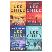 Jack Reacher Series (Book 26-29) by Lee Child & Andrew Child 4 Books Collection Set - Fiction - Paperback Fiction Penguin Random House